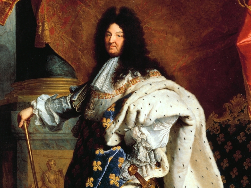 Hyacinthe Rigaud en majesté à Versailles
