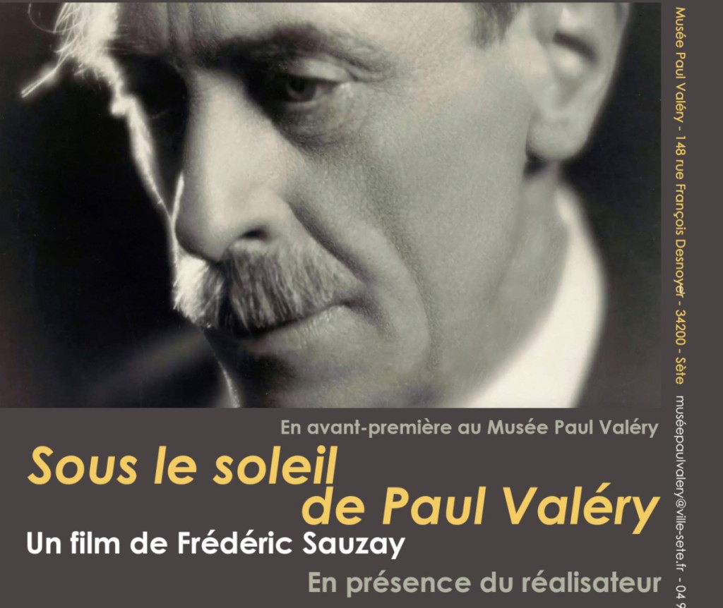 Mercredi 3 novembre: « Sous le soleil de Paul Valéry »